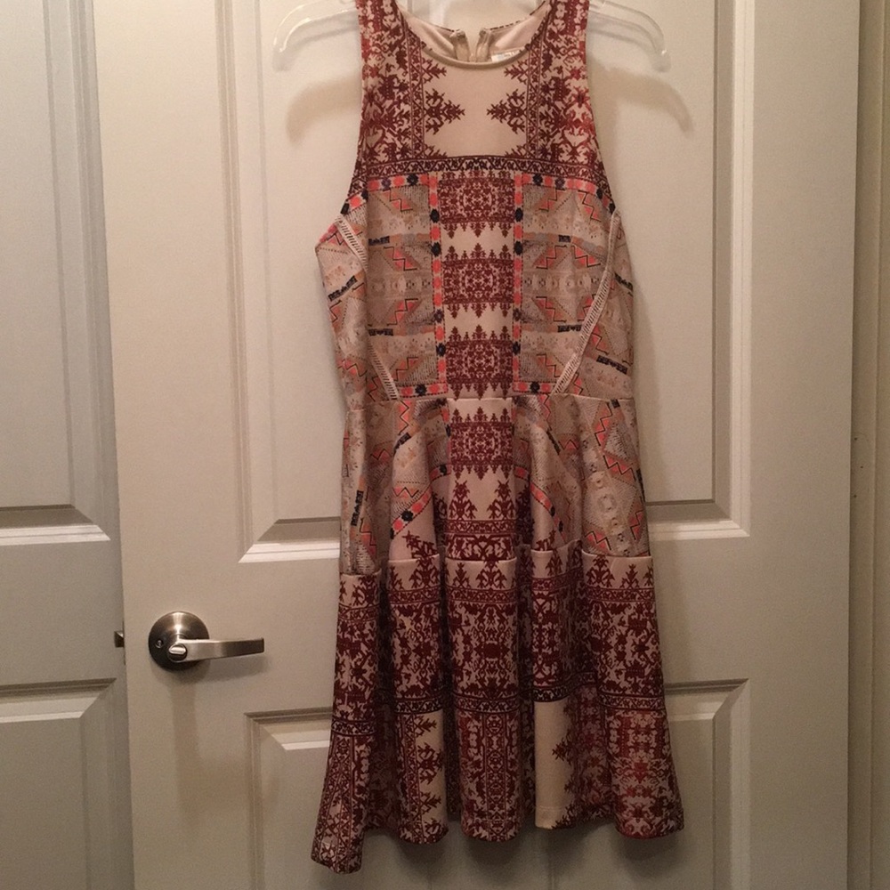 Love, Fire Bodycon Dress